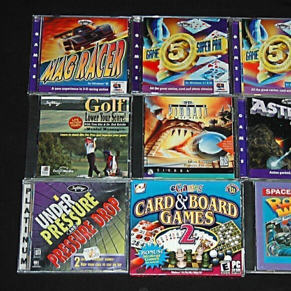 Vintage Video Games PC CD-ROM Lot 9 Windows Macintosh - Picture 3 of 6